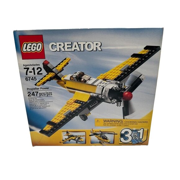 LEGO NIB NRFB 2009 CREATOR: Propeller Power 6745 Sealed Unopened Box 3-in-1 - Picture 2 of 7